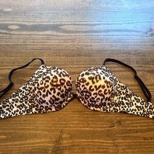 "Very Sexy Push Up" Cheetah  Victoria's Secret 36DD Bra